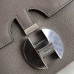 Hermes 2002 20cm Bag In Etain Evercolor Calfskin