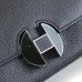 Hermes 2002 20cm Bag In Noir Evercolor Calfskin