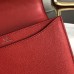 Hermes 2002 20cm Bag In Red Evercolor Calfskin