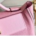 Hermes 24/24 29 Bag In Red Clemence Calfskin