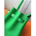 Hermes Birkin 25 Handmade Bag In Bambou Clemence Leather