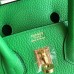 Hermes Birkin 25 Handmade Bag In Bambou Clemence Leather