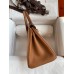 Hermes Birkin 25 Handmade Bag In Brown Clemence Leather
