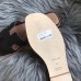 Hermes Oran Sandals In Black Ostrich Leather