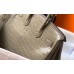 Hermes Birkin 25cm Bag In Taupe Embossed Crocodile Leather