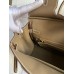 Hermes Birkin 25 Handmade Bag In Taupe Epsom Calfskin