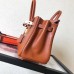 Hermes Birkin 25 Handmade Bag In Gold Swift Leather