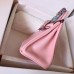 Hermes Birkin 25 Handmade Bag In Pink Swift Leather