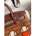 Hermes Brown Sac Faubourg Birkin 20 Sellier Limited Edition Bag