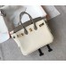 Hermes Touch Birkin 25cm Limited Edition White Bag