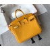 Hermes Touch Birkin 25cm Limited Edition Yellow Bag