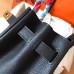 Hermes Birkin 30 Handmade Bag In Black Clemence Leather