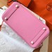 Hermes Birkin 30 Handmade Bag In Pink Clemence Leather