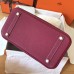 Hermes Birkin 30 Handmade Bag In Ruby Clemence Leather