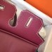Hermes Birkin 30 Handmade Bag In Ruby Clemence Leather
