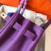 Hermes Birkin 30 Handmade Bag In Ultraviolet Clemence Leather