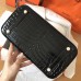 Hermes Birkin 30 Bag In Black Crocodile Porosus Shiny Skin