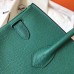 Hermes Birkin 30 Handmade Bag In Malachite Epsom Leather