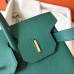 Hermes Birkin 30 Handmade Bag In Malachite Epsom Leather