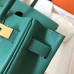 Hermes Birkin 30 Handmade Bag In Malachite Epsom Leather