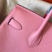 Hermes Birkin 30 Handmade Bag In Pink Epsom Leather