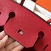 Hermes Birkin 30 Handmade Bag In Red Epsom Leather