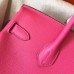 Hermes Birkin 30 Handmade Bag In Rose Lipstick Epsom Leather