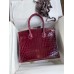 Hermes Birkin 30 Handmade Bag In Bordeaux Crocodile Niloticus Shiny